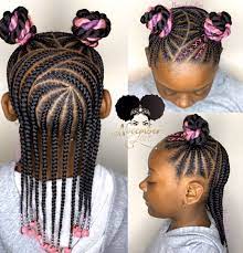 It's certain you don't want to keep wearing the same old boring braids.you need the kind of hairstyle that will keep you lively and stylish just like the fashionista you are with striking looks. 31c51189e7c72d39b783d2275598e57b Braids Hairstyles For Black Kids