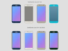 Samsung Galaxy S6 And S6 Edge Wireframes Free Mockups With All 8 Colors Sketch Freebie Download Free Resource For Sk Samsung Galaxy S6 Samsung Galaxy Samsung