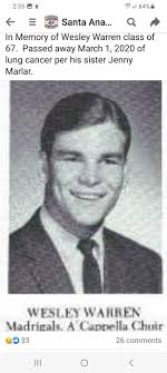 Wesley Rolland Warren (1949-2020)