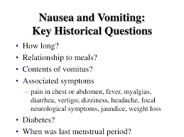 Image result for Vomiting History
