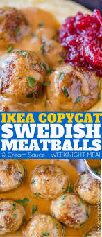 Swedish Meatballs Like You Ll Find In Ikea But Without The Trip To The S Meatball Recipes Easy Ikea Swedish Meatball Recipe Swedish Meatball Recipes