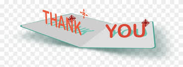 Christmas tree holiday clip art thank you. Thank You Card Graphic Design Clipart 5597186 Pikpng