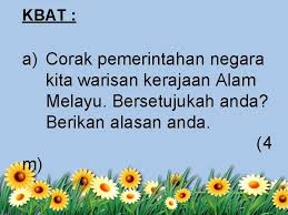 Warisan melayu, shah alam, malaysia. Ba B 2 Sistem Pemerintahan Kegiatan Ekonomi Masyarakat