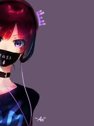 Image of sad girls dpz with cartoon images youtube. Anime Girl With Mask Wallpapers Wallpaper Cave