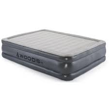 Memory foam mattress this is the most popular mattress available in the market these days. Woods Queen Comfort Flocked Memory Foam Airbed With Built In 110v Pump Woods