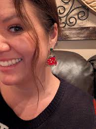 Got THE cutest earrings at Aldi!!!