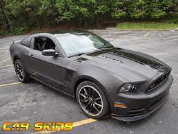 A gloss black car will own you, big time, as it will show everything and drive you nuts in the process. Mustang Boss 302 Matte Black Gloss Black Racing Stripes On Behance
