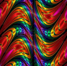 Fractal Silk Metal Colors Waves Color Wave Fractal Art Psychedelic Colors