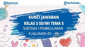 Soal uas bahasa indonesia sma/smk dan kunci jawaban. Kunci Jawaban Tema 6 Kelas 5 Halaman 106 107 108 109 110 111 112 Subtema 2 Panas Dan Perpindahannya Halaman All Tribun Pontianak