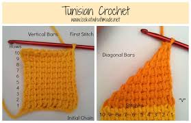 Tunisian Crochet Ten Stitch Blanket Free Pattern Look