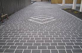 With Our Stencilled Concrete In Sydney You Can Have A Floor Customised To Match The Looks Of Your Building The Residential Building Concrete Stencil Concrete