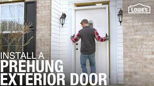 This video will show you how to easily fix a common problem when going to do a door installation in an older home. How To Install A Prehung Exterior Door Youtube
