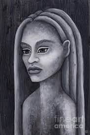 Lyric. Monochromatic Portrait Study. Zip Pouch