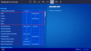 Swap or turn controller buttons it's also easy with rewasd. Guide To Setting Your Keybinds In Fortnite Pc Guide Fortnitemaster Com
