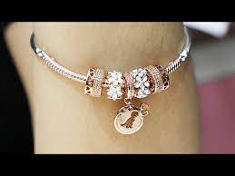 Authentic pandora pink daisy flower rose gold dangle charm prp £55 brand new. Autumn 2019 Pandora Rose Themed Styling Idea Moment 3 Link Charm Bracelet Youtube