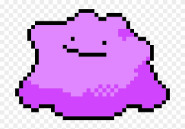 16% (only if pokemon in dark place!) Ditto Ditto Pokemon Pixel Art Clipart 1620390 Pikpng