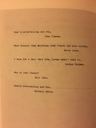 The hitchhiker's guide to the galaxy is a comic science fiction series created by douglas adams that has become popular among fans of the genre and members of the scientific community. Monty Python Team Quotes In My Copy Of The Hitchhikers Guide To The Galaxy Mildlyinteresting