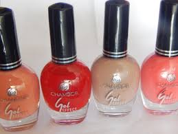 Chambor Gel Effect Nail Polish Shades 202 101 205 351