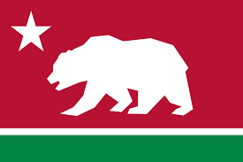 The original bear flag was first flown in 1846 and was a symbol of california's independence from mexico. California Flag Redesign Fifty Stars Project Vexillology