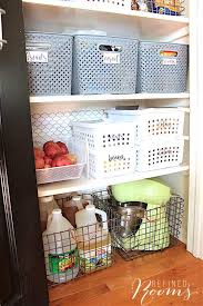 White wastebasket with lid fg5l6200wht. Quick Easy Pantry Makeover Refined Rooms