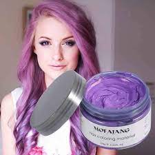 Gray hair requires more color than other hair hues. 9 Washable Hair Color Ideas