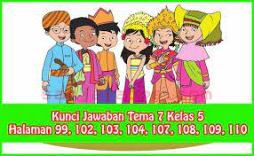 Kunci Jawaban Buku Siswa Tema 7 Kelas 5 Halaman 99 102 103 104 107 108 109 110 Tema Kelas Buku Kunci