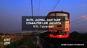 Sehingga antusiasme masyarakat dalam menjadikan kereta api sebagai alat transportasi utama bisa stabil bahkan lebih meningkat lagi. Terbaru Ini Dia Rute Jadwal Dan Tarif Commuter Line Jakarta Krl Jabodetabek