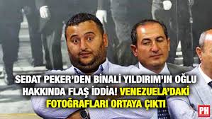 Gazeteci i̇smail saymaz, binali yıldırım'ın oğlu erkan yıldırım'ın resmi görevle gittiği venezuela ziyaretinden fotoğraf paylaştı. Cdzu48xy0pqcmm