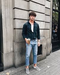 17 Daunting Open Shirt Outfits For Men Honcho Lifestyle Mens Street Style Mens Casual Outfits Men S Denim Style