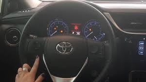 50th anniversary special edition cvt. 2017 Corolla Steering Wheel Controls Youtube