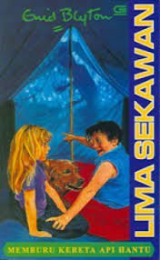 Cerita dongeng anak islami yang mendidik untuk buah hati tercinta. Review Book Enid Blyton Memburu Kereta Api Hantu Lima Sekawan 7