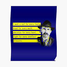 Vanzetti And Anarchist Quote Poster By Blacklinesw9 Redbubble