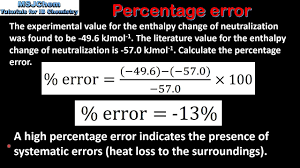 This has been a guide to percent error formula. 11 1 Percentage Error Sl Youtube