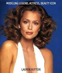 How did Lauren Hutton acquire her famous gap between her teeth?