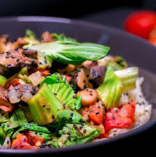 Schnelle Vegane Asia Pfanne Mit Pak Choi Iss Happy Rezept Clean Eating Lebensmittel Essen Pak Choi