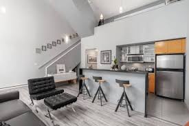 … white kitchen cabinets shaker cabinetry cliqstudios traditional kitchen used kitchen cabinets seattle: Rental Of The Week Loft Livin With A Private Rooftop And A Bowling Alley