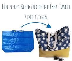 Ein Neues Kleid Fur Deine Ikea Tasche Ein Neues Kleid Fur Deine Ikea Tasche Schone Video Nah In 2020 Neues Kleid Taschen Taschen Nahen