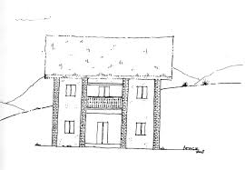 La Maison Betsileo Typique Maison Des Hautes Terres A Madagascar Brique De Terre Cuite Ou Simplement Sechees Selon Le Budget Pise To Illustration Diagram