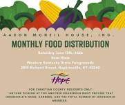 Aaron McNeil House Monthly Food Distribution