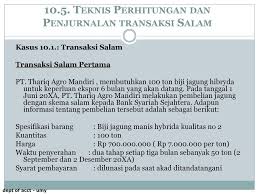 (psak) tentang akuntansi salam memberikan karakteristik salam sebagai berikut: Akuntansi Transaksi Salam Dan Salam Paralel Ppt Download
