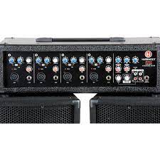 Harbinger M120 120w 4 Channel Compact Portable Pa With 12 Speakers Walmart Com