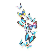 Why settle for a cheesy commercial card when you can create a.use the birthday card maker graphics library to find stickers, shapes, icons, frames, and more to. 12pcs 3d Butterfly Stickers Card Making Stickers Wall Stickers 3d Crafts Butterflies Blue Uk Deals Http Wall Stickers 3d Card Making Stickers Wall Stickers