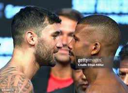 Boxer Sydney LeBlanc poses