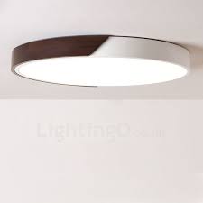 Flush mounted ceiling lights uk. Retro Walnut Colour Wood Ultra Thin Round Dimmable Led Flush Mount Ceiling Lights With Acrylic Shade For Bathroom Living Room Study Kitchen Bedroom Dining Room Bar Also Can Be Used As Wall