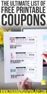 Coupons Free Coupons By Mail Free Printable Grocery Coupons Print Coupons