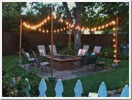 Outdoor string lights are a great way to make your patio, backyard or any outdoor areas look beautiful and magical at night. Diy Outdoor Patio String Lights Landscape Lighting Guru
