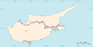 Ciprus főbb folyói és tavai. Sablon Ciprus Terkep Wikipedia