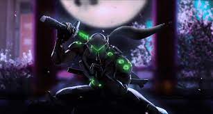 Overwatch Wallpaper Hd Papel De Parede Hd Genji Overwatch Papel De Parede Pc