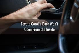 Get into it, and get going. Toyota Corolla Door Won T Open Close Lock Unlock Know My Auto