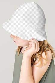 Bucket Hat Mockup Png On Girl Model Free Image By Rawpixel Com Roungroat Clothing Mockup Girl Model Fashion Mockup
